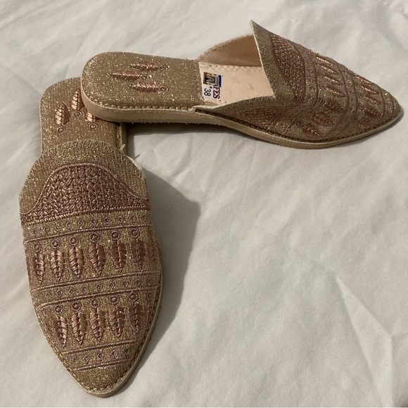 NEW Moroccan Babouche Slippers. (From Morocco) - Picture 3 of 6
